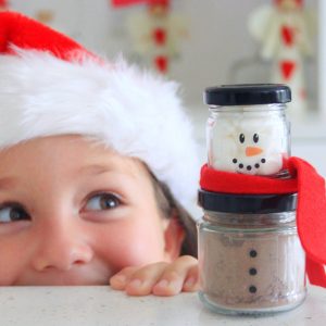 Hot Chocolate & Marshmallow Snowman