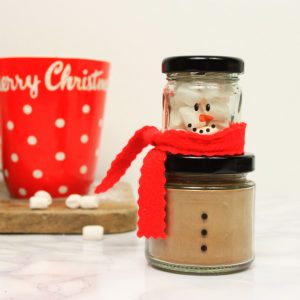 Hot Chocolate & Marshmallow Snowman