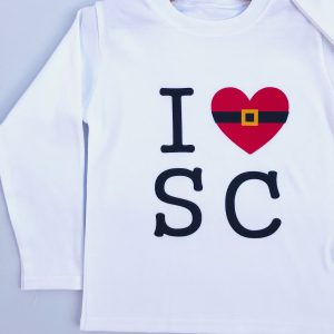 I Heart Santa Claus Christmas t-shirt