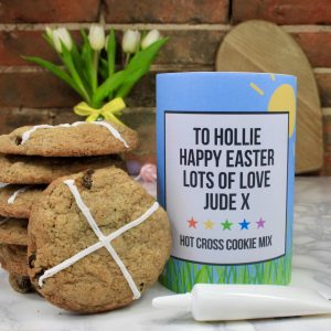 Personalised Hot Cross Cookie Mix