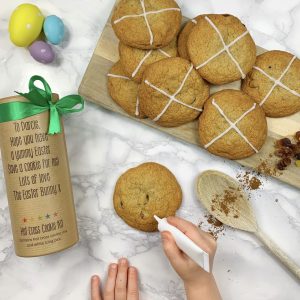 Personalised Hot Cross Cookie Mix
