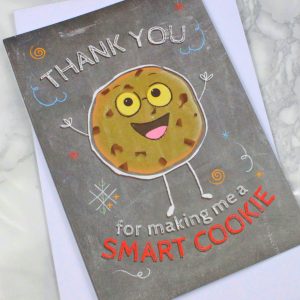 Teacher Card With Cookie Mix